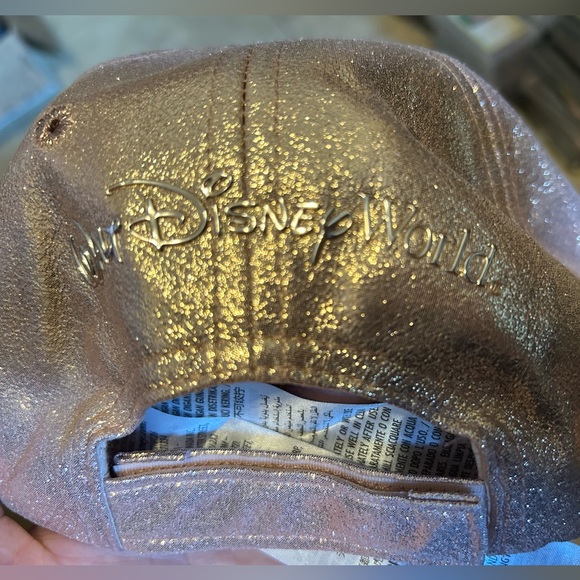 Disney Parks Excl. Earidescent Pink/Purple Mickey Mouse Adjustable Hat Cap NEW - Picture 4 of 5
